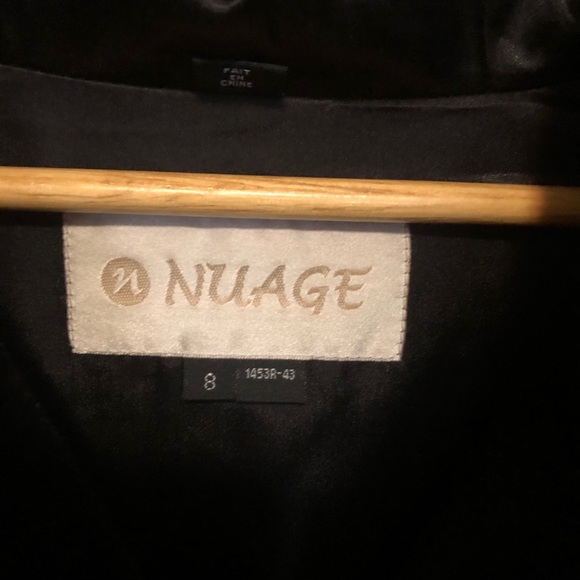 NWOT Nuage Full Length Faux Beaver Hooded Coat - Picture 8 of 11